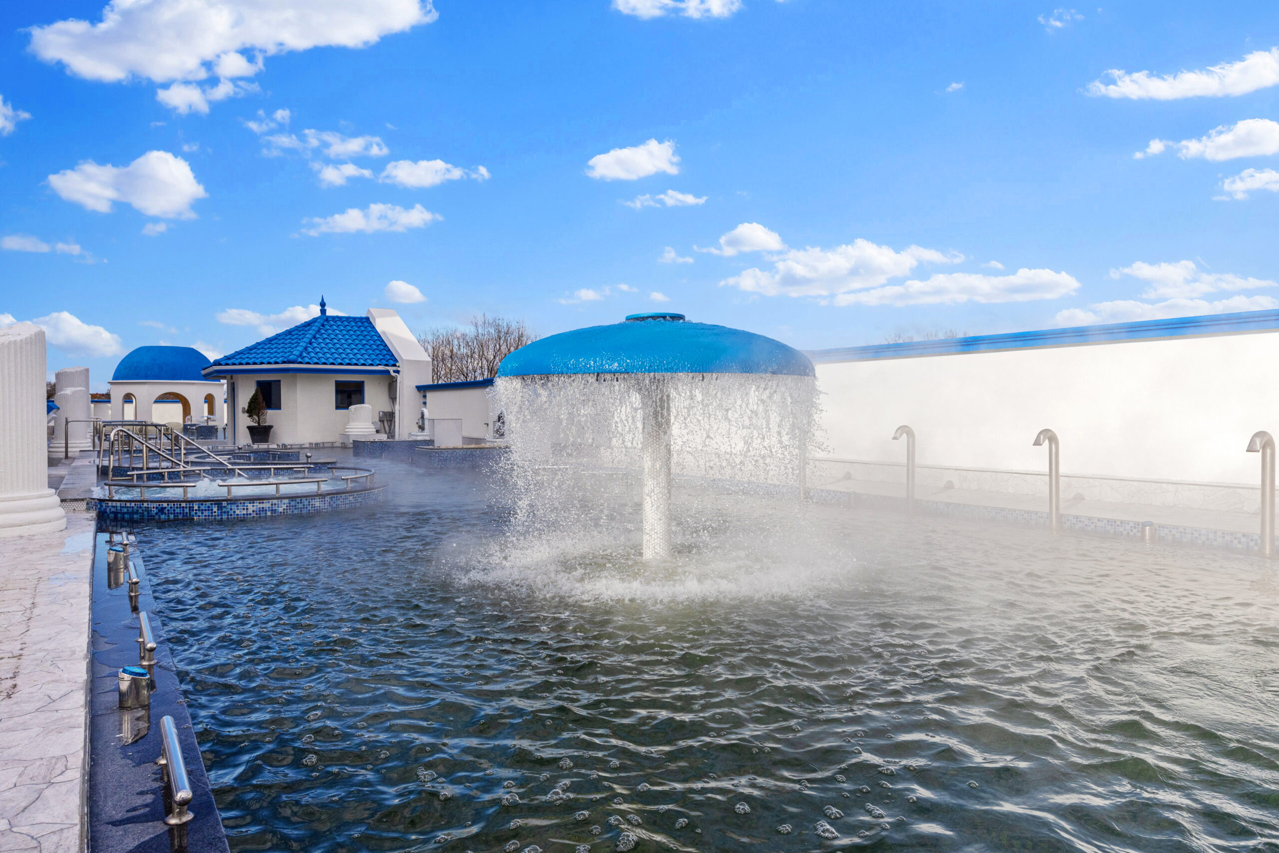 mushroom jet featured in the Standing Medi Spa Pool